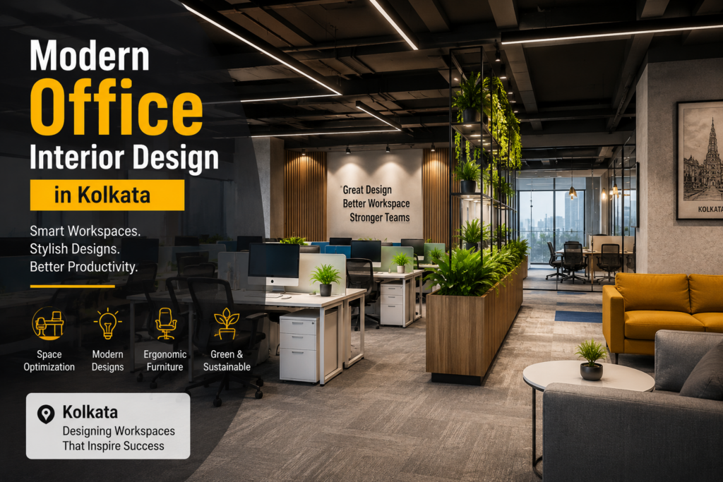 Modern Office Interior Design in Kolkata