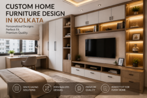 custom home furniture design in Kolkata