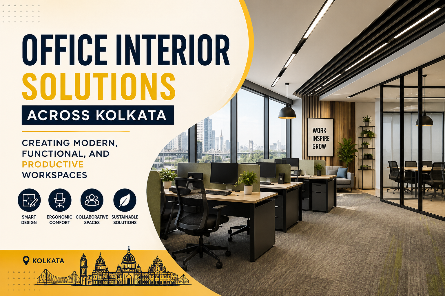 Office Interior Solutions Across Kolkata